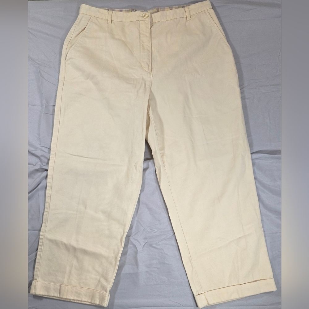 Christopher & Banks Butter Yellow Ankle Pants